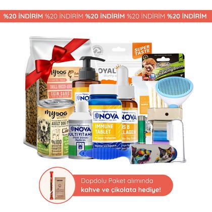 Az Tahıllı Somon Balıklı Küçük Taneli Küçük Irk Köpek Maması 1kg (Dopdolu Paket )