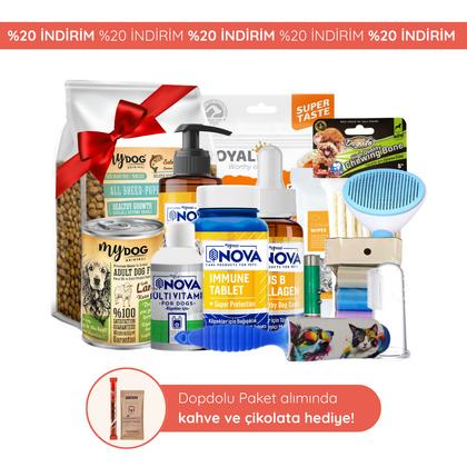 Az Tahıllı Somon Balıklı Yavru Köpek Maması 1kg (Dopdolu Paket )