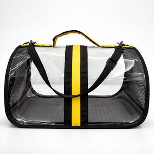 BACCO MİLANO ŞEFFAF ÇANTA SARI 44x28x28 cm