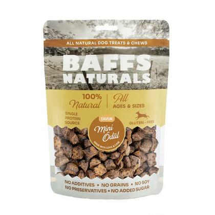 Tavuk Mini Ödül %100 Doğal Köpek Ödül Maması 100gr