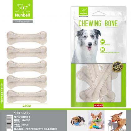 Beyaz Pres Kemik 25cm 5'li Paket