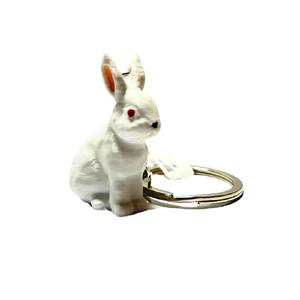 Beyaz Tavşan Anahtarlık PLA1028