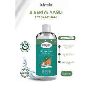 Biberiye Yağlı Köpek Şampuanı 400 ml | Tüy Dökülmesine Ve Pirelere Karşı