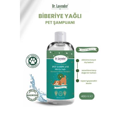 Biberiye Yağlı Köpek Şampuanı 400 ml | Tüy Dökülmesine Ve Pirelere Karşı