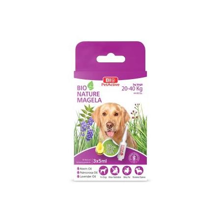 Bio Nature Magela - Köpek Dış Parazit Damlası (Bit ve Pire) 20-40 Kg - 5 ml-bpa