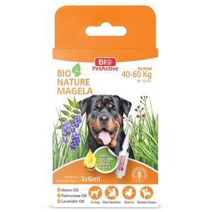Bio Nature Magela Köpek Dış Parazit Damlası (Bit ve Pire) 40-60 Kg - 6 ml-bpa