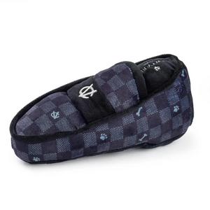 Black Checker Chewy Vuiton Loafer - HDD-144