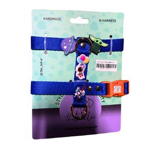 Blue Galaxy Mood Harness Göğüs Tasması S beden