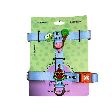 Blue Happy Mood Harness Göğüs Tasması XS Beden