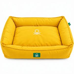 BNT-B2517 Sarı Kedi & Köpek Yatağı S Beden 