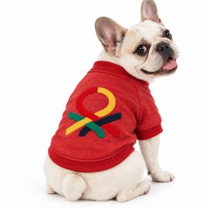 BNT-S2510 Renkli Logo Sweatshirt Kırmızı L Beden