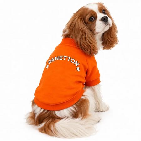 BNT-S2514 Benetton Sweatshirt Turuncu M Beden KPAW 