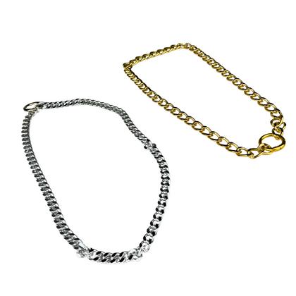 Bobo Kedi Köpek Zinciri Gold ve Krom 1 Adet gönderilmektedir