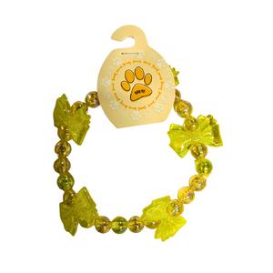 sarı Kurdeleli Kolye S