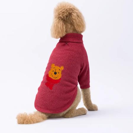 Bordo Pooh's Ashdown Winnie 7XL Büyük Irk Triko Sweat KPAW-25752