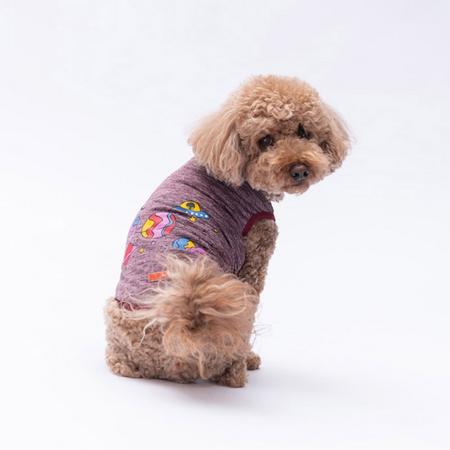 Bordo Space Time Tişört 2XL YPAW-24825