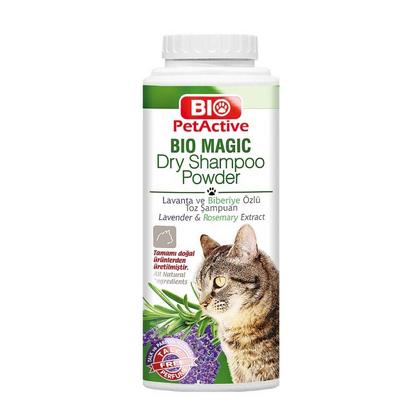 bpa- 318 Kediler için Bio Magic Lavanta Özlü Kuru Yıkama Toz Şampuan 150 ml