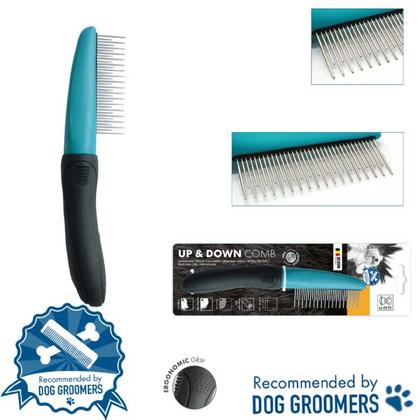 BRSP-10105399 M-PETS KÖPEKLER İÇİN UP&DOWN TARAK 5X22CM