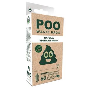 BRSP-10115708 M-PETS DIŞKI TOPLAMA POŞETİ 15 YAPRAK NATURAL 4LÜ PAKET