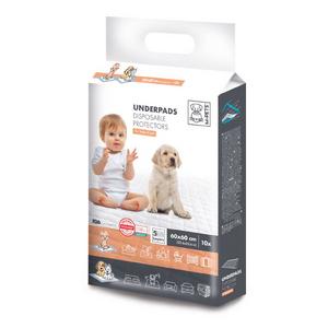 brsp 10118799 M-PETS UNDERPADS KÖPEK ÇİŞ EĞİTİM PEDİ 60X60CM 10PCS