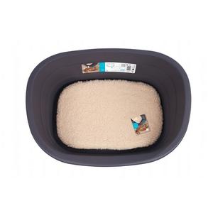 BRSP-10202613 M-PETS JAVA PLASTİK KÖPEK YATAĞI+MİNDER (L)