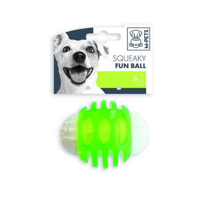 BRSP-10608699 M-PETS SQUEAKY KÖPEKLER İÇİN OYUN TOPU TRANSPARENT GREEN 6.7CM