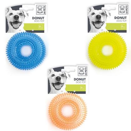 BRSP-10609499 M-PETS DONUT KÖPEK OYUNCAĞI MİX COLOR 9CM