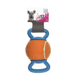 brsp 10628699 M-PETS HANDLY ÇİFT TUTMALI TENİS TOPU ORANGE/BLUE
