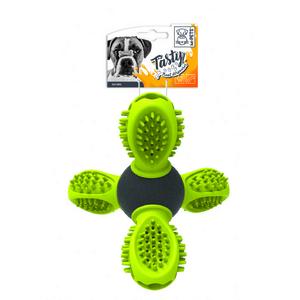 BRSP-10637399 M-PETS SATURN ÖDÜL HAZNELİ KAUÇUK OYUNCAK GREEN