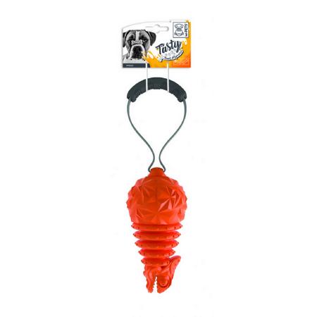 BRSP-10638405 M-PETS DROGO ÖDÜL HAZNELİ KAUÇUK OYUNCAK ORANGE