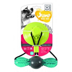 brsp 10641599 M-PETS JUMP DOUBLE STICK ÖDÜL HAZNELİ VANTUZLU KÖPEK OYUNCAĞI