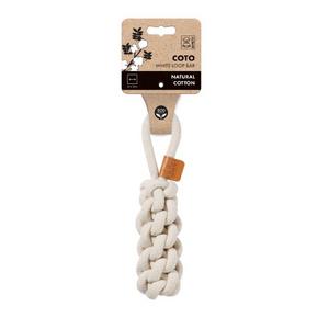 brsp-10648301 M-PETS COTO WHITE LOOP BAR 22CM ÖRGÜ OYUNCAK