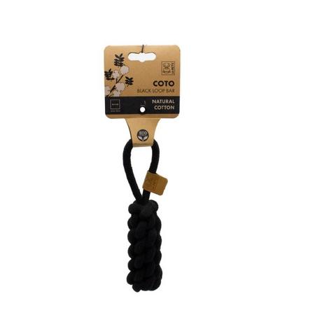 brsp-10648508 M-PETS COTO BLACK LOOP BAR 22CM ÖRGÜ OYUNCAK