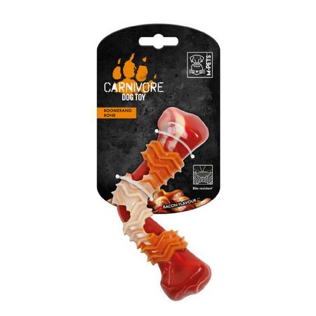 brsp 10650399 M-PETS CARNIVORE DOG TOY BOOMERANG BONE PASTIRMA AROMALI