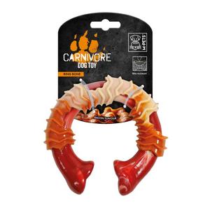 brsp 10650599 M-PETS CARNIVORE DOG TOY RING BONE PASTIRMA AROMALI