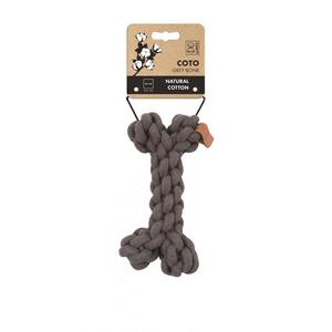 BRSP-10652813 M-PETS COTO GREY BONE 19CM ÖRGÜ KEMİK OYUNCAK