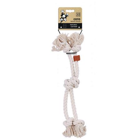 brsp-10653601 M-PETS COTO WHİTE CROSS 60CM ÖRGÜ OYUNCAK