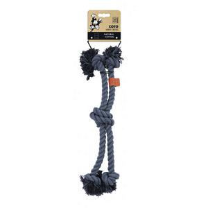 brsp-10653813 M-PETS COTO GREY CROSS 60CM ÖRGÜ OYUNCAK