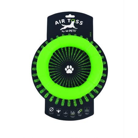 brsp-10656699 M-PETS AIR TOSS CİRCLE DAYANIKLI SUDA YÜZEN KÖPEK OYUNCAĞI GREEN