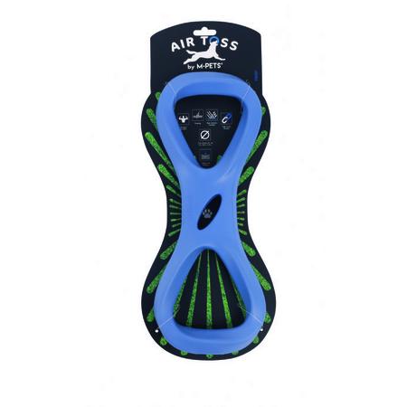 brsp-10657717 M-PETS AIR TOSS TWİST DAYANIKLI SUDA YÜZEN KÖPEK OYUNCAĞI BLUE