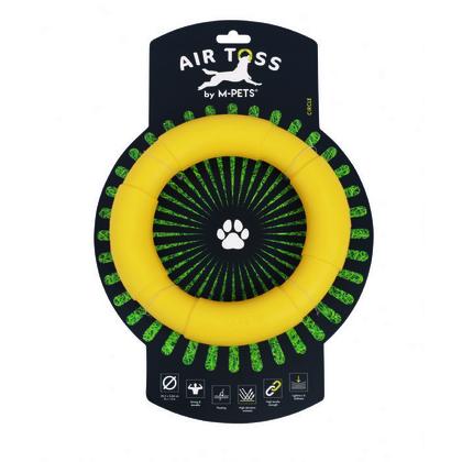 M-Pets Air Toss Circle Dayanıklı Suda Yüzen Köpek Oyuncağı Yellow Brsp 10658006