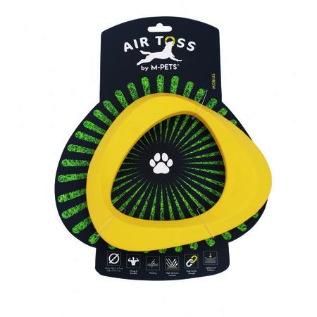 BRSP-10658206 M-PETS AIR TOSS MOBİUS DAYANIKLI SUDA YÜZEN KÖPEK OYUNCAĞI YELLOW