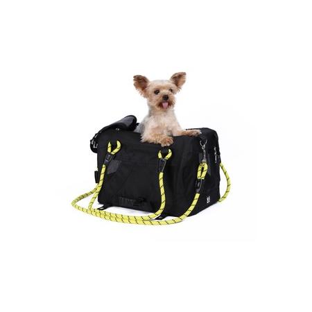 BRSP-10703799 M-PETS 2IN1 REMIX BLACK/YELLOW TAŞIMA ÇANTASI 41X28X28CM