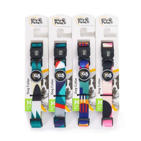 brsp 10734 ALLY PAWS DOG COLLAR MEDIUM 2CMX35-50CM