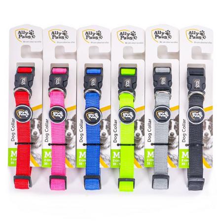 BRSP-10764 ALLY PAWS DOG COLLAR MEDIUM 2CMX35-50CM BOYUN TASMASI