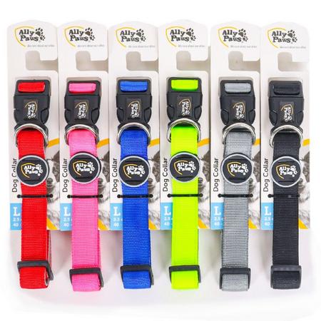 BRSP-10765 ALLY PAWS DOG COLLAR LARGE 2,5CMX40-60CM BOYUN TASMASI