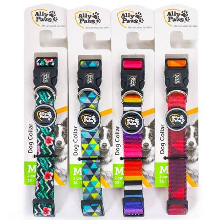 brsp 10770 ALLY PAWS DOG COLLAR MEDIUM 2CMX35-50CM