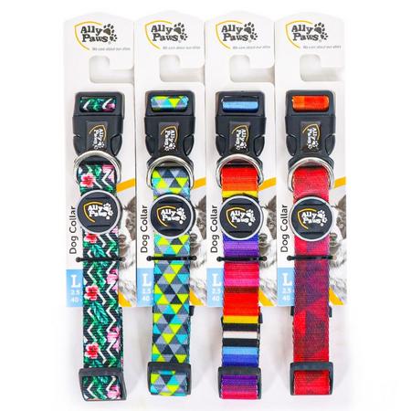 brsp 10771 ALLY PAWS DOG COLLAR LARGE 2,5CMX40-60CM