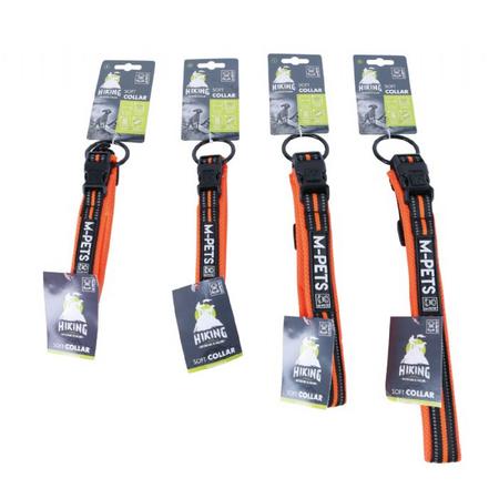 brsp 10817399 M-PETS HIKING REFLEKTÖRLÜ SOFT BOYUN TASMASI ORANGE (M