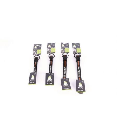 brsp 10817899 M-PETS HIKING REFLEKTÖRLÜ köpek BOYUN TASMASI BLACK (L)